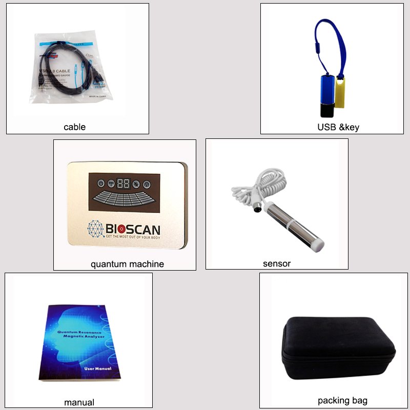 2024 Newest Bioscan Quantum Resonance Magnetic Analyzer with original software
