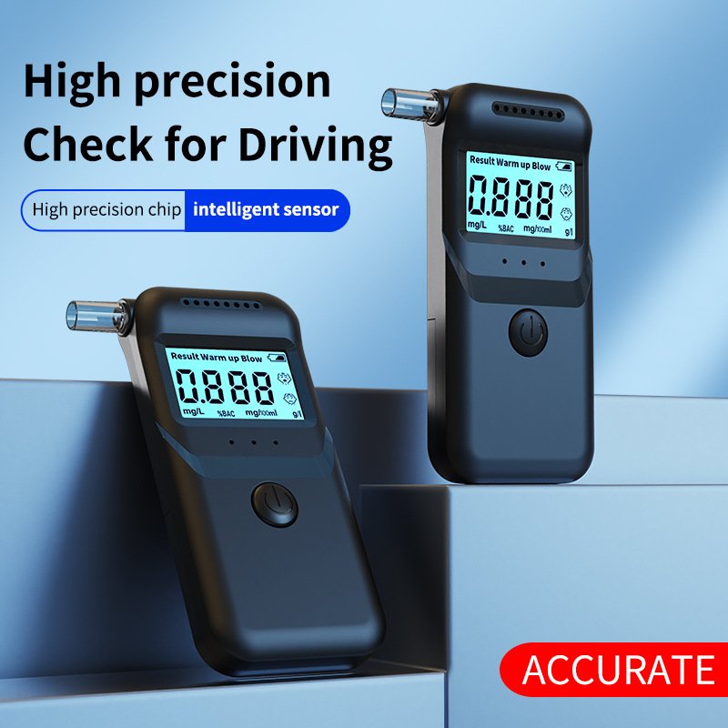 High Precision Non-contact Display Color Portable Alcohol Anzlyzer Breath Alcohol Tester Sensor