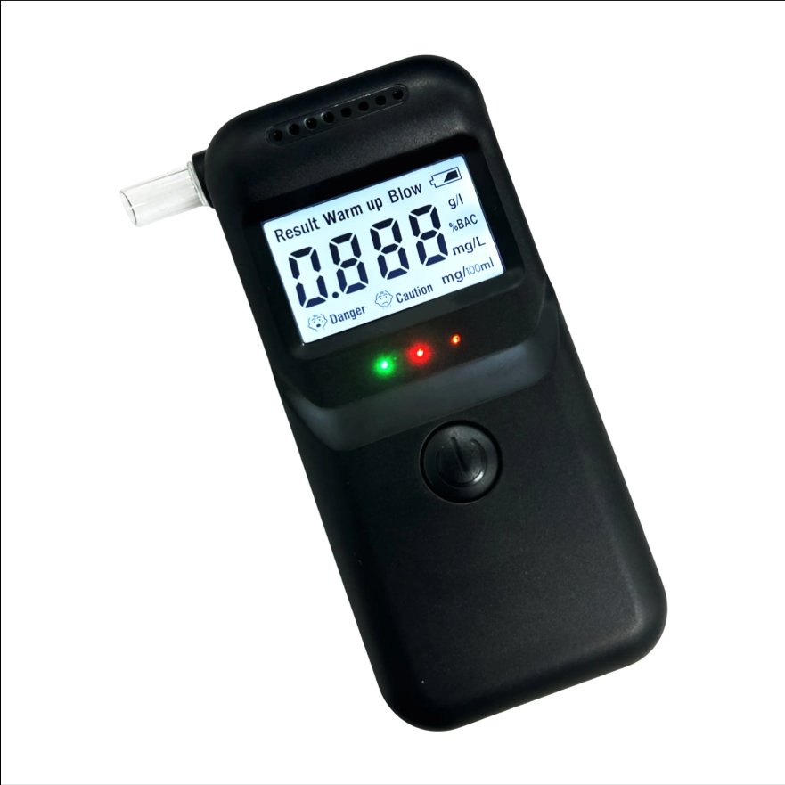 High Precision Non-contact Display Color Portable Alcohol Anzlyzer Breath Alcohol Tester Sensor