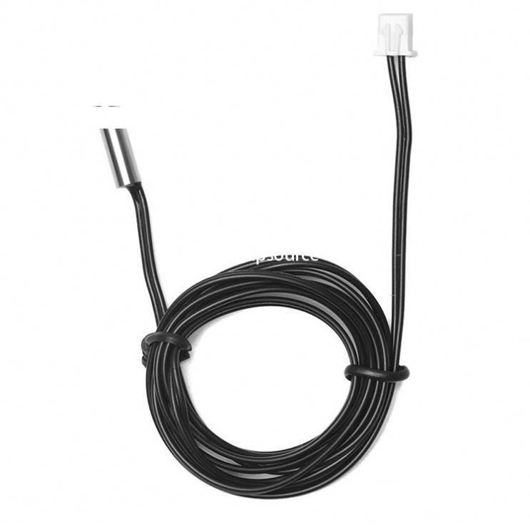 Thermistor Temperature Sensor Probe 4 * 20mm Accuracy 1% Line Length 1 M Waterproof 3435 NTC 10K