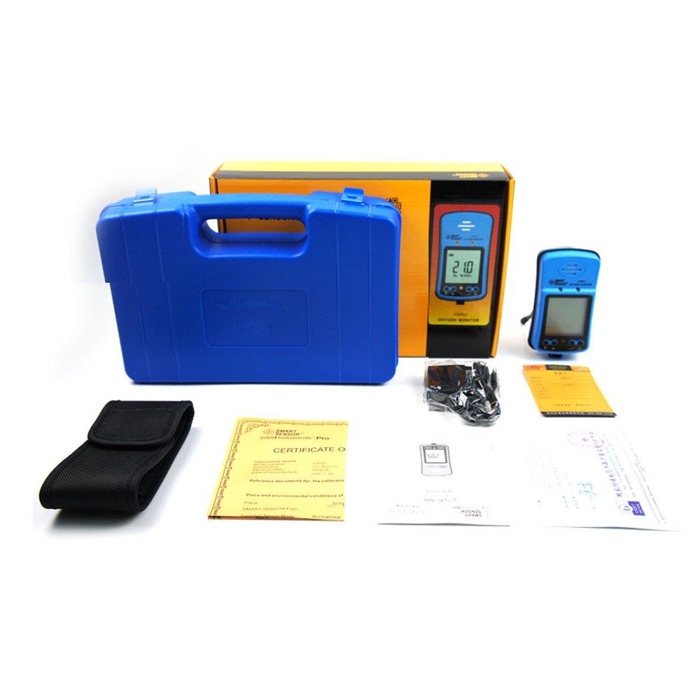 Portable Large Display Air Quality Portable Oxygen Purity Tester Monitor Detector Digital Oxygen Analyzer