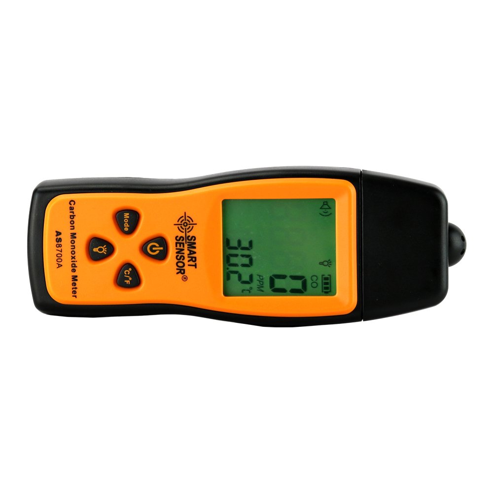 AS8700A portable Carbon Monoxide Tester CO Monitor Gas Leak detector