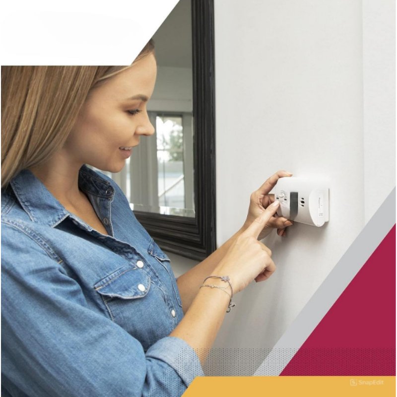 NEW SALE Kidde Carbon Monoxide Detector, AA Battery Powered CO Alarm with LEDs, Test-Reset Button, Portable