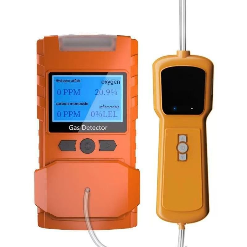 High Quality O2 CO H2S EX Multi Gas Test Monitor Detector 4 In 1 Portable Gas Analyzer Multi Gas Detector