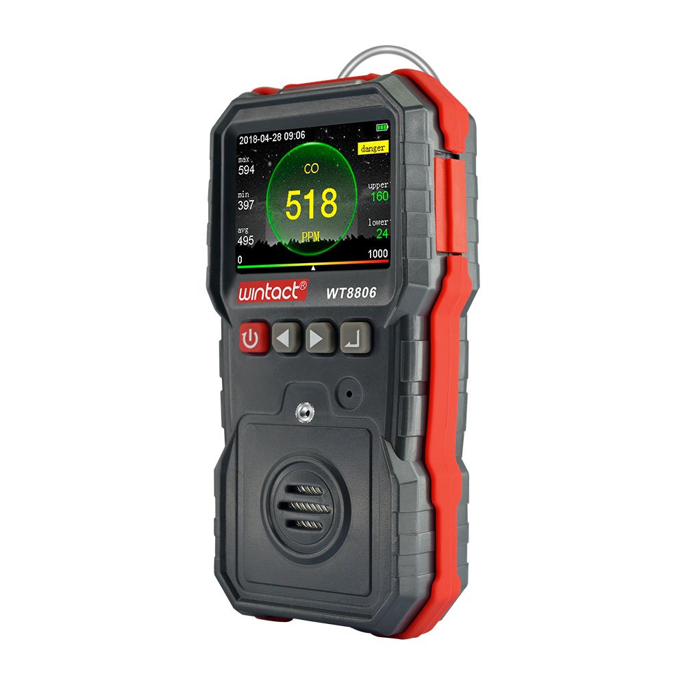 WINTACT WT8806 Carbon monoxide monitor meter handheld Carbon Monoxide Analyzer rechargeable industrial CE, RoHS, FCC