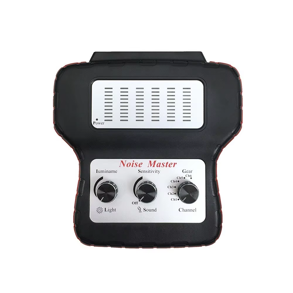 Car Noise Detector Six-channel Car Noise Detector Cylinder Stethoscope Engine Cylinder/Chassis Noise Tester Diagnostic Tool