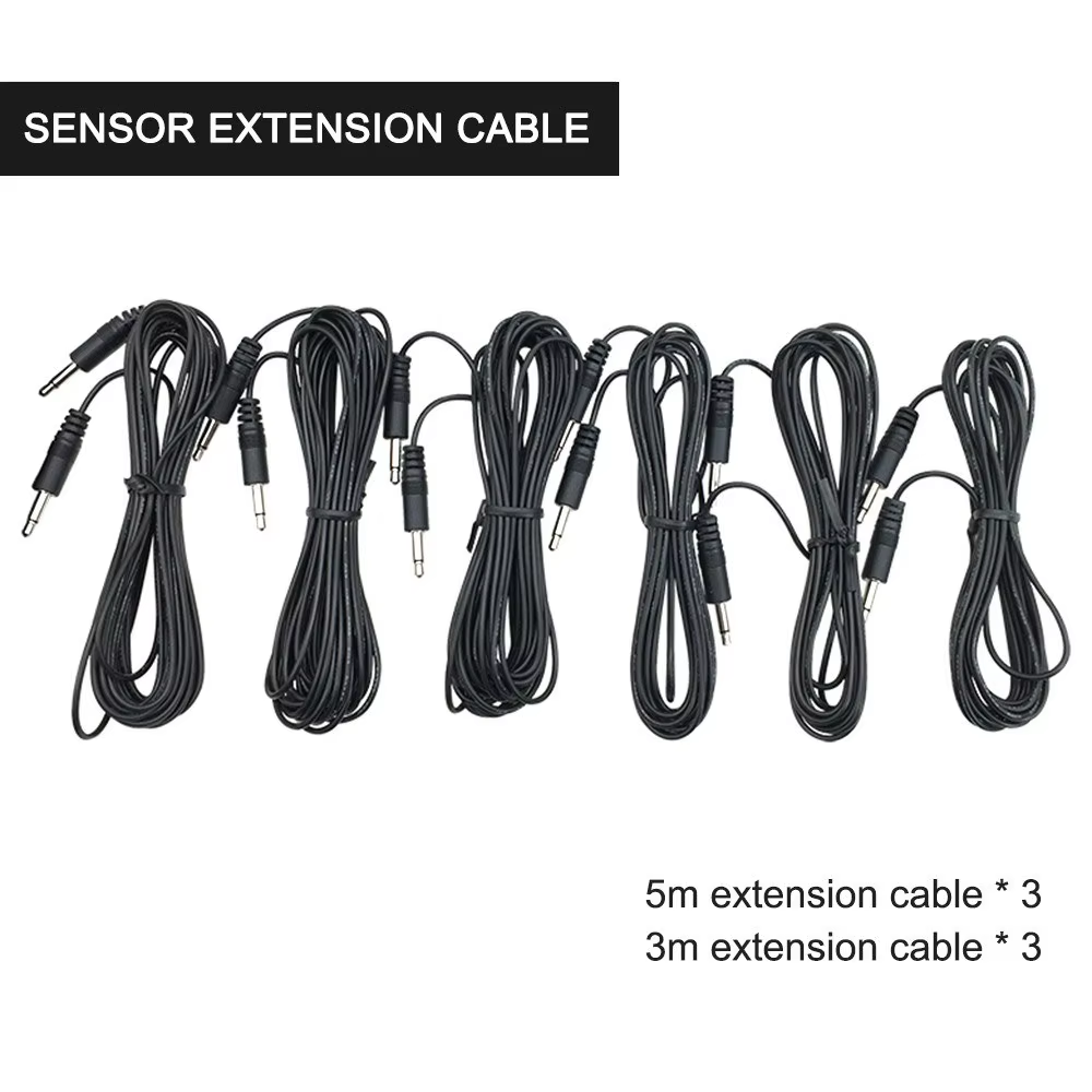 Car Noise Detector Six-channel Car Noise Detector Cylinder Stethoscope Engine Cylinder/Chassis Noise Tester Diagnostic Tool