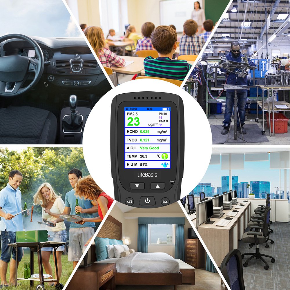 Air quality detector smart indoor PM2.5 monitor