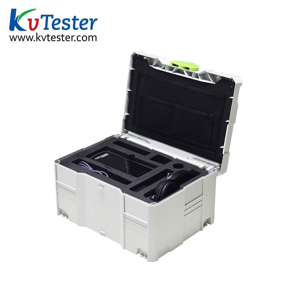 Portable Partial Discharge Detector PD Meter with different optional sensors and 3D PRPD PRPS display