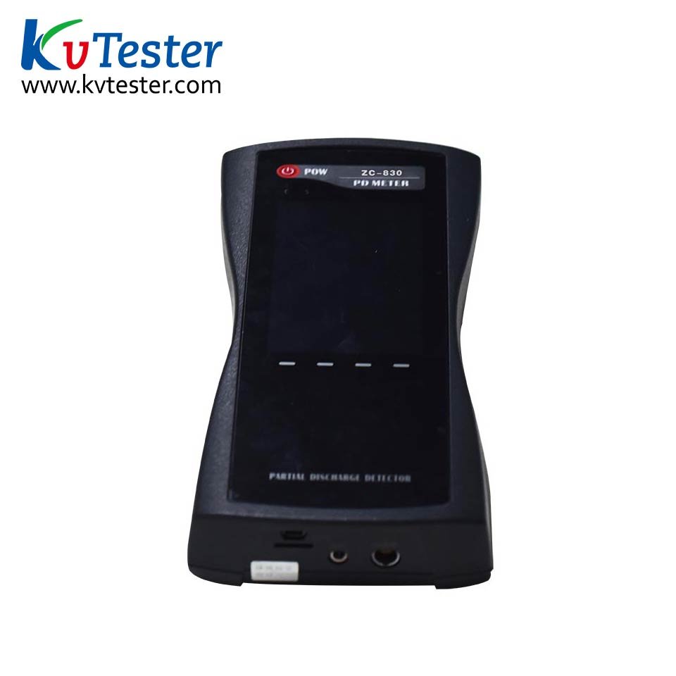 Portable Partial Discharge Detector PD Meter with different optional sensors and 3D PRPD PRPS display
