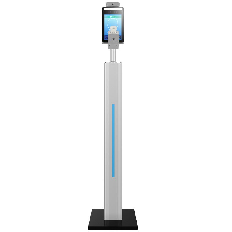 Factory Smart face recognition system accurate alcohol tester built in temperature detector company attendance system
