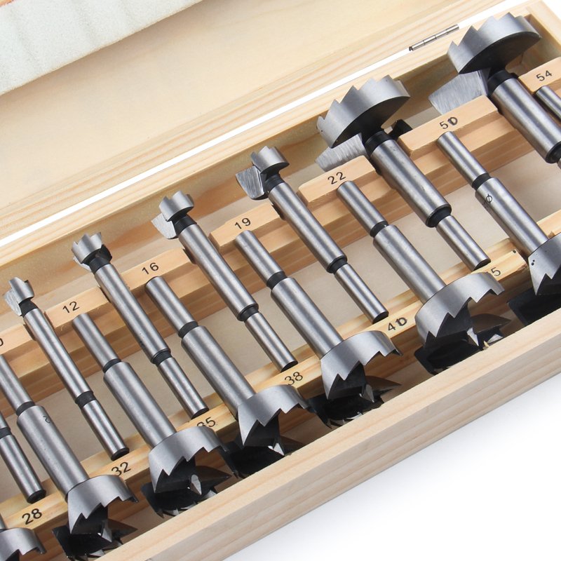 15PCS High quality Forstner Drill Bit for Wood Drill bit sets 35mm Round Shank for woodworking