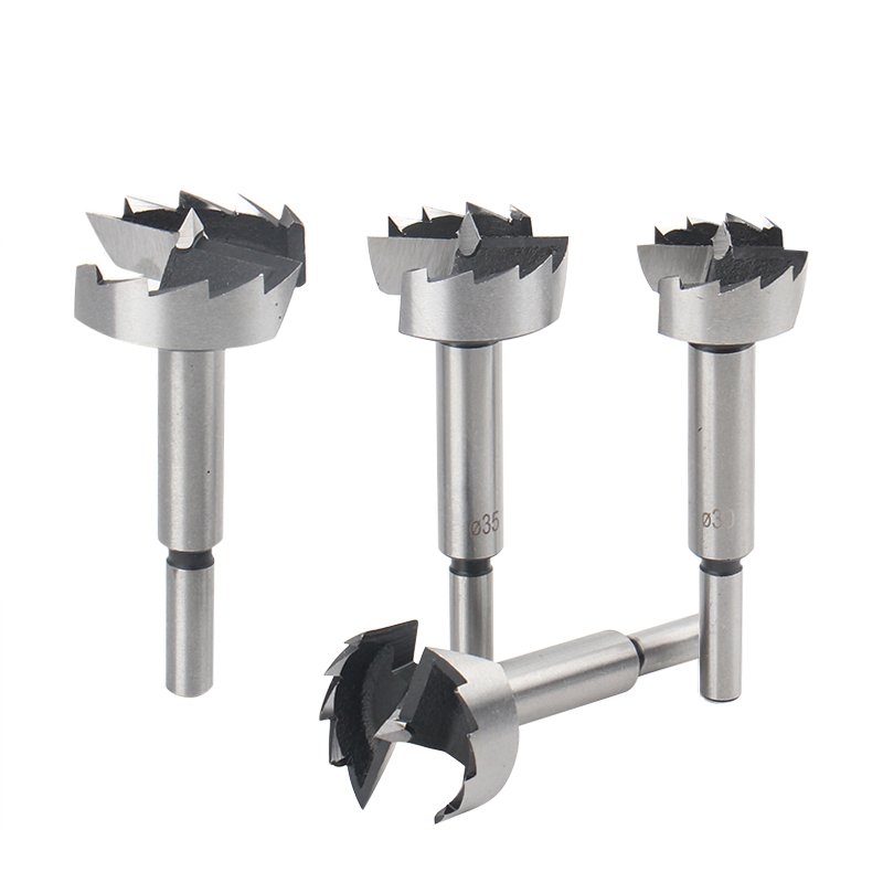 6mm-85mm Forstner Woodworking tools Hole Saw Hinge Boring drill bits Round Shank High Carbon Steel Cutter