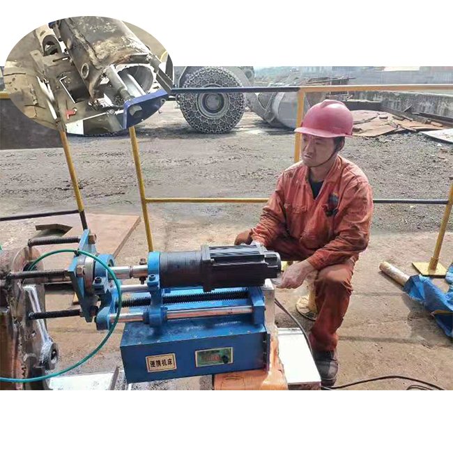 1set Portable Line Boring Inner Hole Machine Hole Drilling Machine For Engineering Machinery