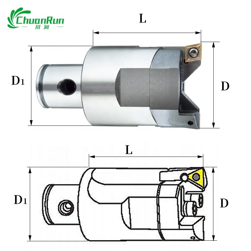 Spot Adjustable Double-edged Rough Boring Head Cnc Machine Boring Tool With Lbk Shank Boring Bar Range 19-204mm