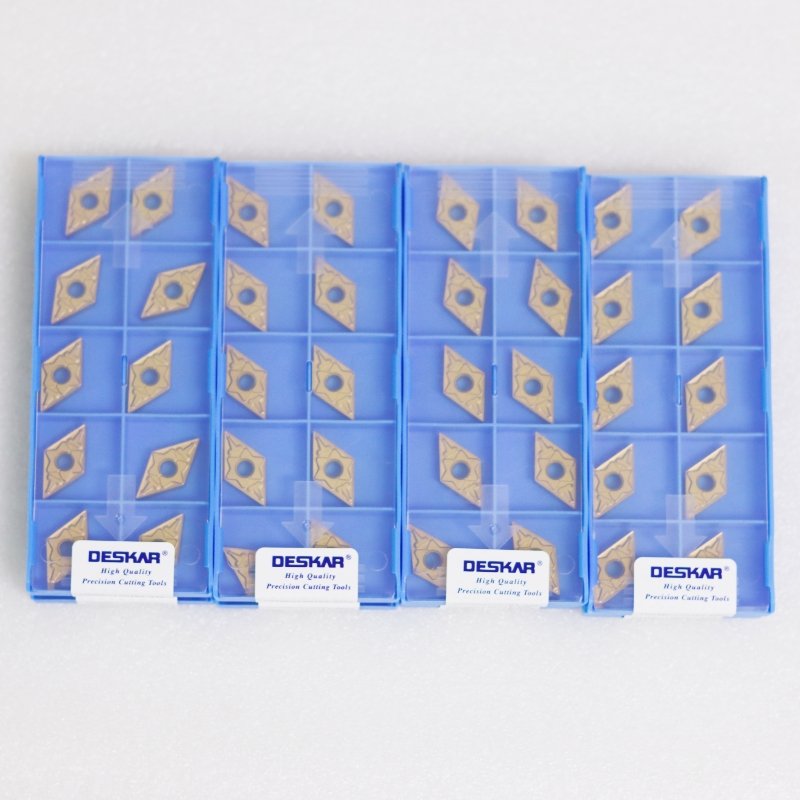CNC Milling inserts carbide insert VBMT160404 MV LF6018 DNMG150404 TM LF9018 turning insert for DESKAR