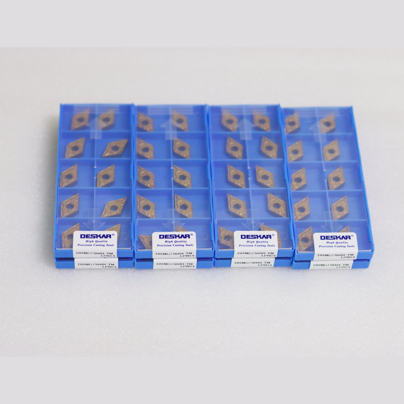 CNC Milling inserts carbide insert VBMT160404 MV LF6018 DNMG150404 TM LF9018 turning insert for DESKAR
