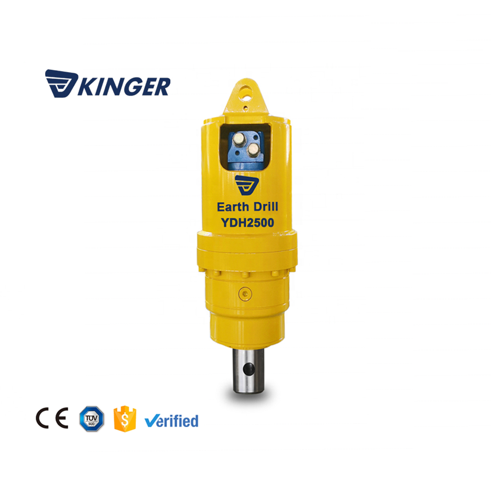 Hot Sale Hydraulic Earth Auger Post Hole Digger Hydraulic Auger Drive With Drill For Hole Drilling
