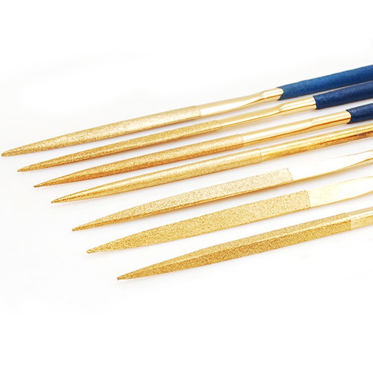AutoErizo Electroplated Diamond Hand Files Polishing Tools for Jewelry Cutter Grinder Construction polishing Deburring Tools