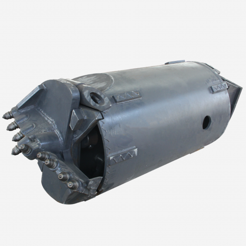 Factory Drill Rig Bucket Double Open Rock Double-bottom Standard Bucket for Pile Foundation
