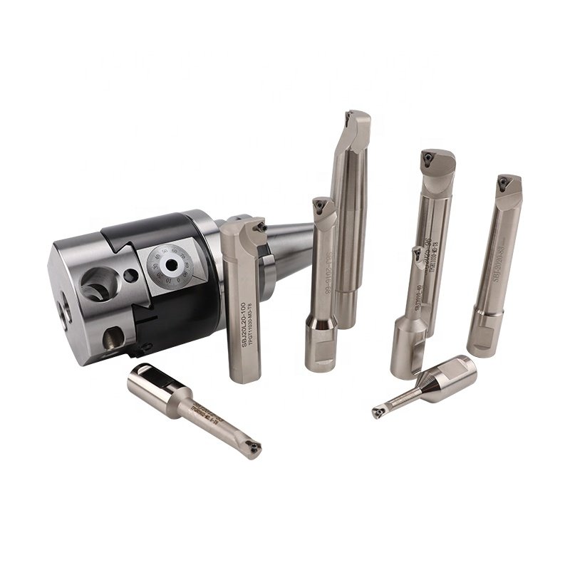 CNC Machine Boring Tool R8 BT NT MT boring Shank NBH2084 Precision boring Head Set