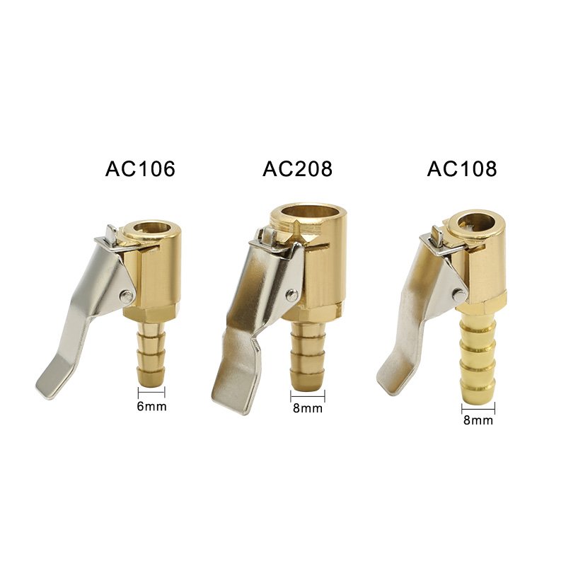 NBAuto Tire Air Chuck Close or Open Flow Lock On Tyre Inflator Air Chuck Standard Large Bore Inflation Tool Air Pump Accessories
