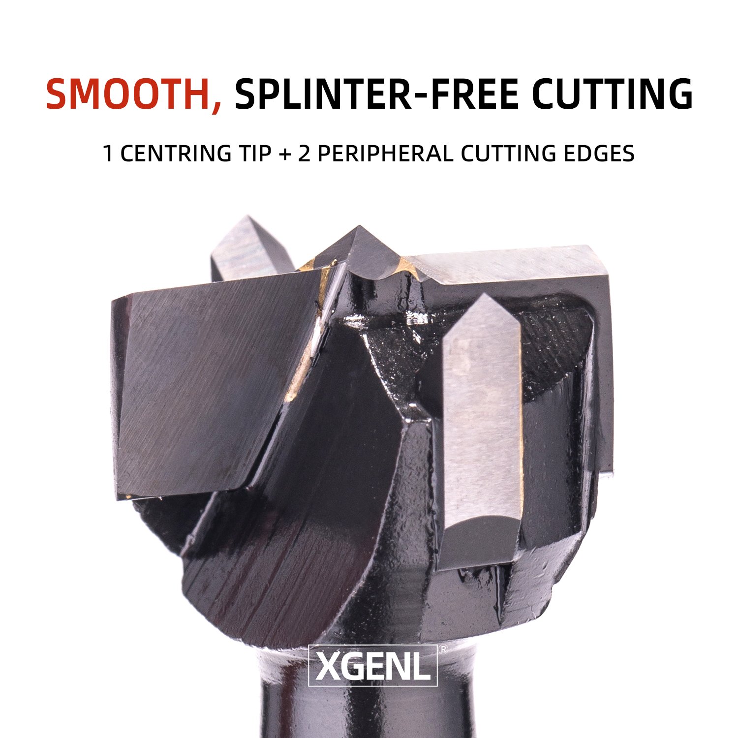 wood Forstner hinge boring drill bits for CNC woodworking drilling hole opening cutting tools 4 blades 1/2 shank