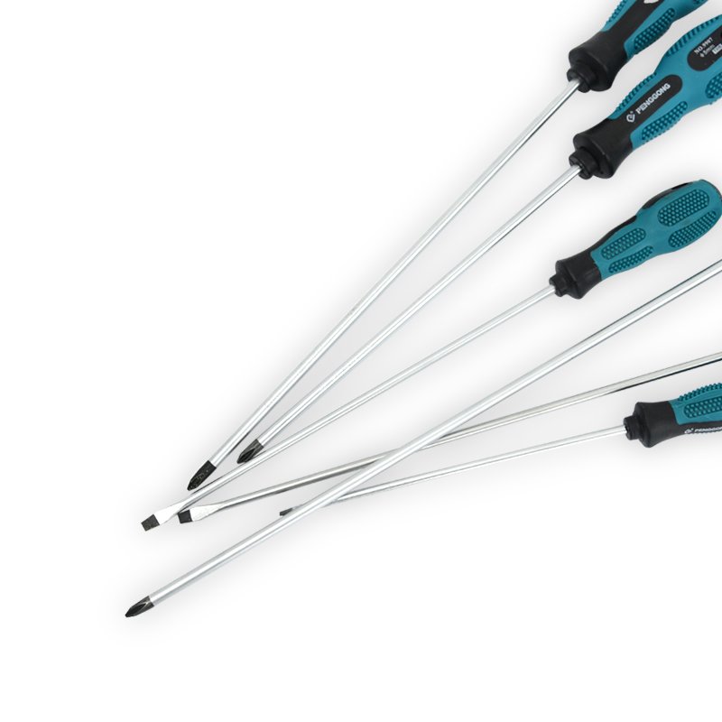Factory Multifunctional Durable Easy Carry Screwdriver Hand Tool Set Cross Flat Slotted Head Screwdriver Wholesale
