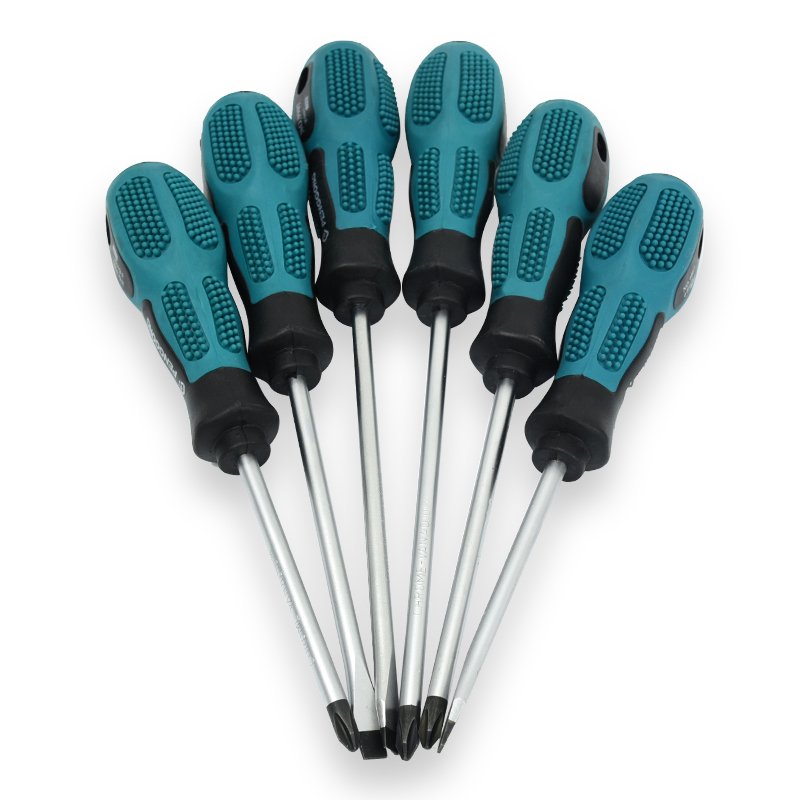 Factory Multifunctional Durable Easy Carry Screwdriver Hand Tool Set Cross Flat Slotted Head Screwdriver Wholesale