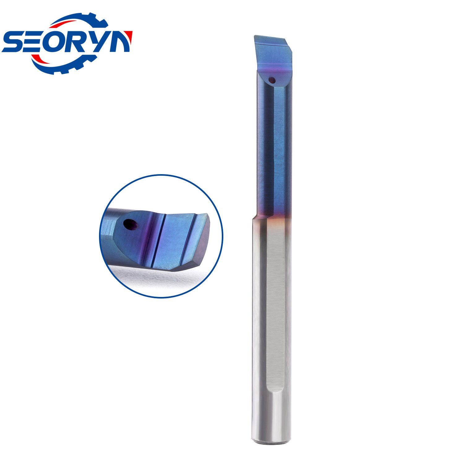 Solid Carbide Cutting Tool CNC Machine Cutter Oil Hole Tiny Boring Tools for Reaming