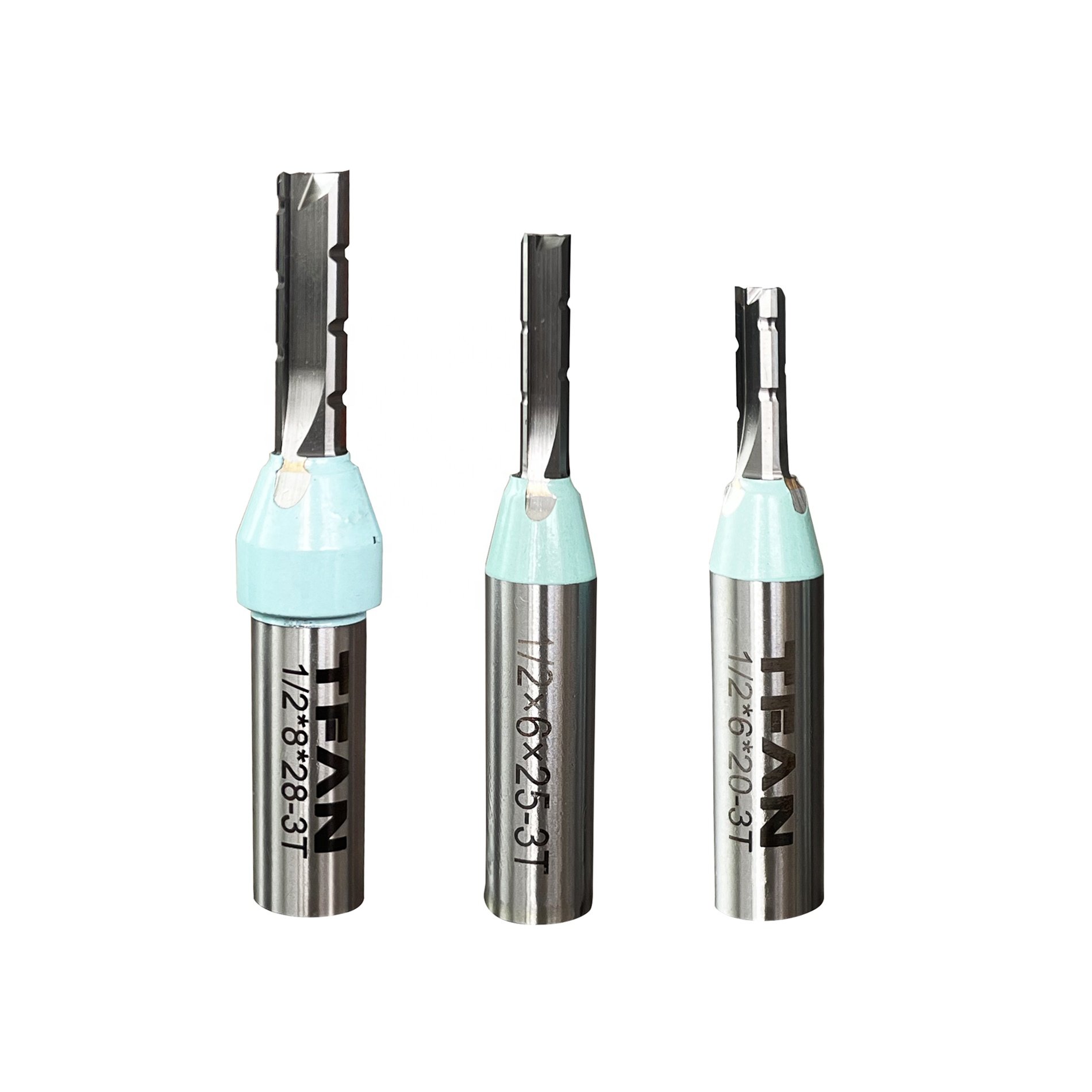 TCT 3 flutes Slotting Bits with Teeth End Mill for woodworking