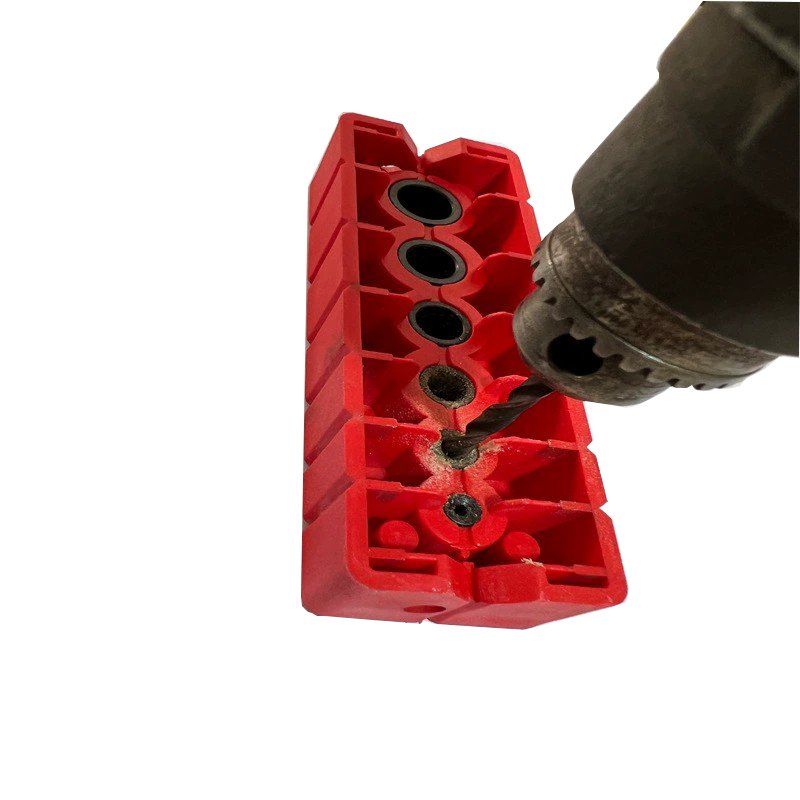 Pocket Punch Self--Centering Wood Dowel Woodworking Punch Directional Drilling Locator Positioning Tool Drilling Locator