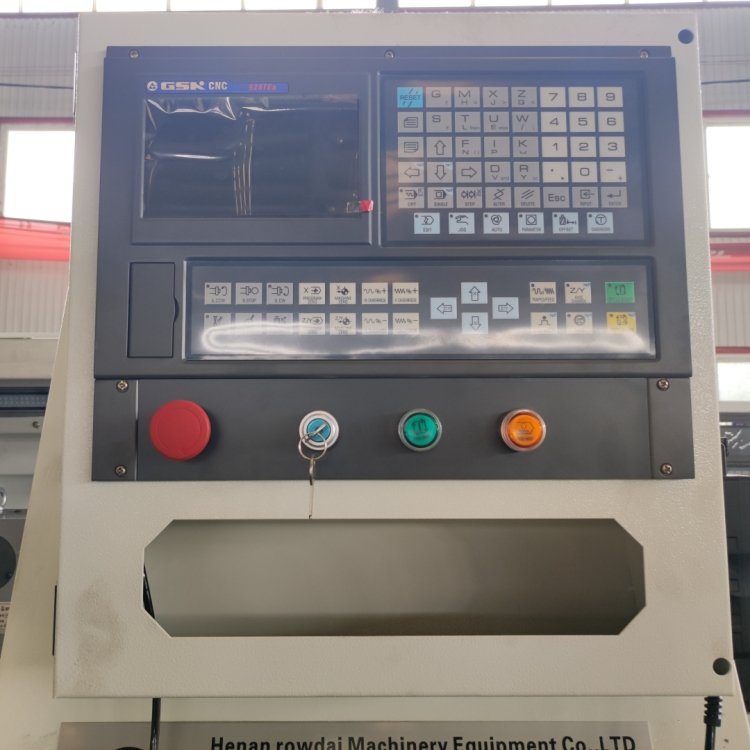 low cost ck61125 Fanuc controller flat bed cnc lathe machine for sale