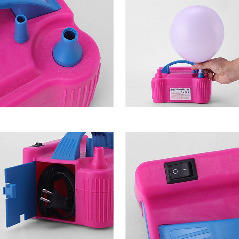 High Power Electric Balloon Inflation Tool Birthday Party Wedding Balloons Fully Automatic Electric Inflation Pump