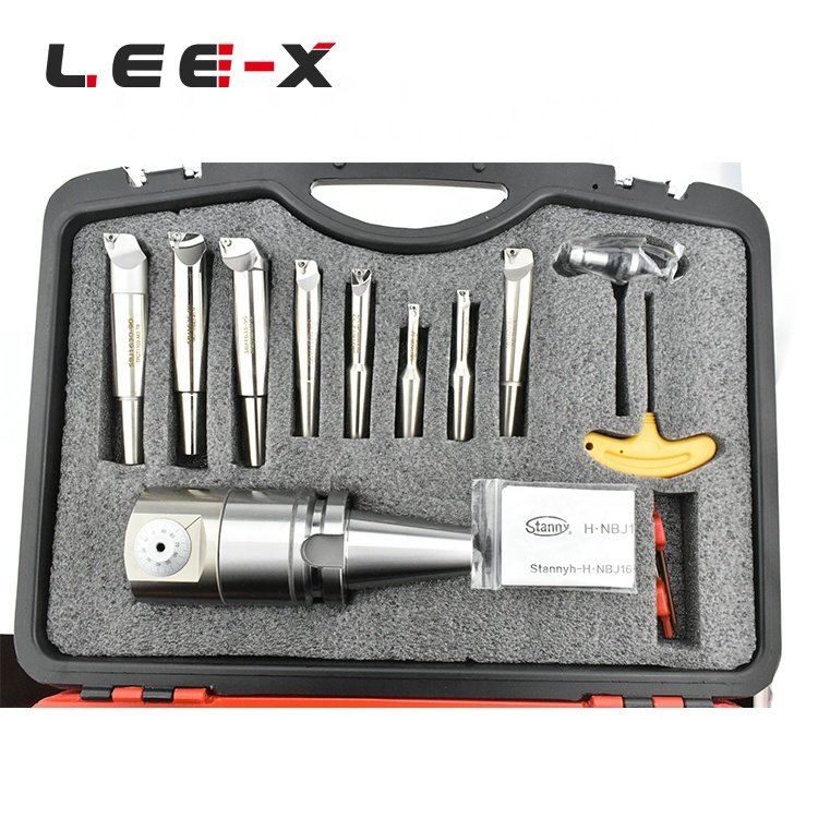 LEE-X NBJ16 fine boring tool set BT40 NBJ16 Micro Adjustable PrecisionCNC milling machine machining center boring tool set