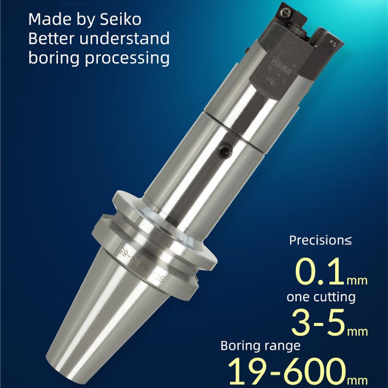Machining Center Fine Boring Head BT40 Fine Boring Tools Adjustment Adjustable Double-edged Rough Boring Head Set