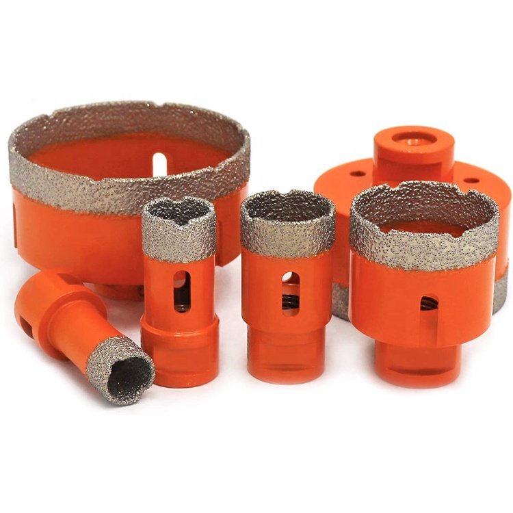 TGS Vacuum Brazed M14 Diamond Tools Cutting Bit Tile Hole Saw Diamond Core Drill Bit Set