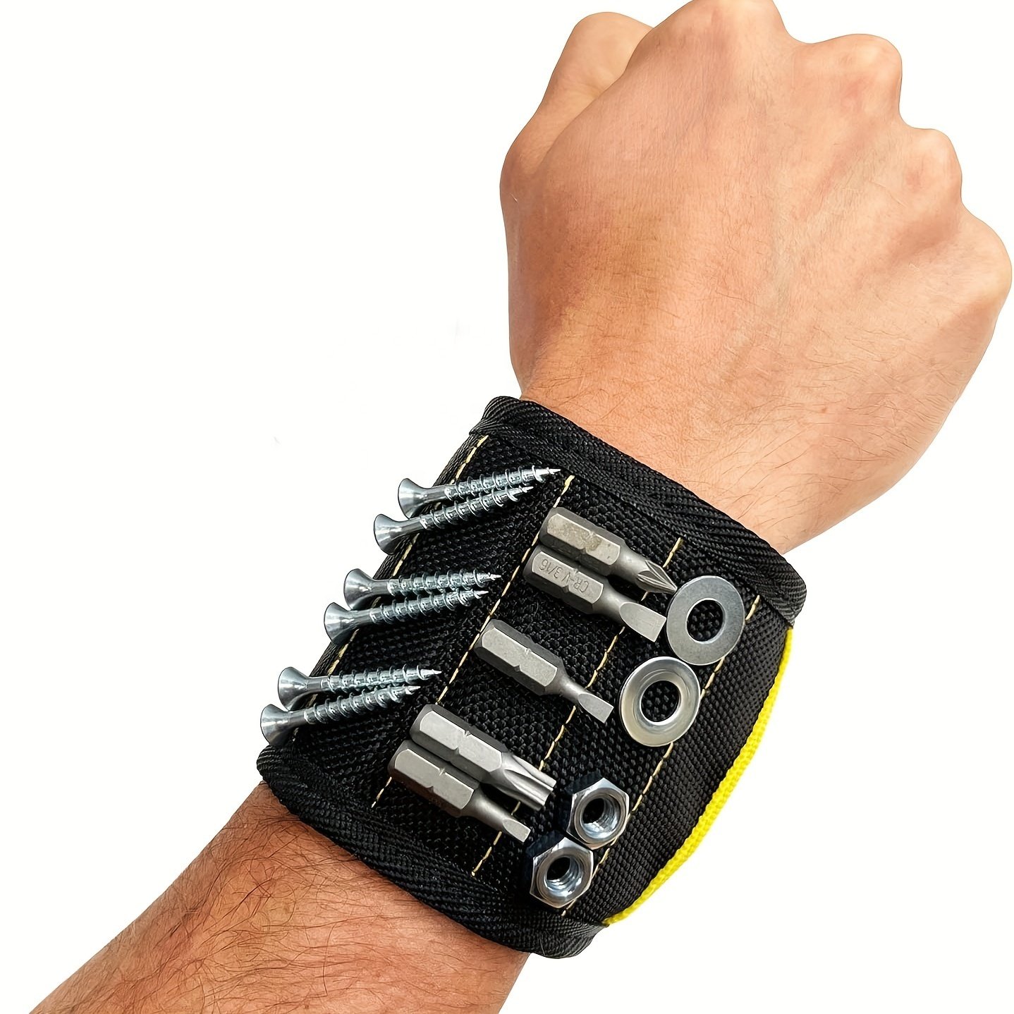 Multifunctional Hardware Tool Magnetic Wristband for Easy Tool Access