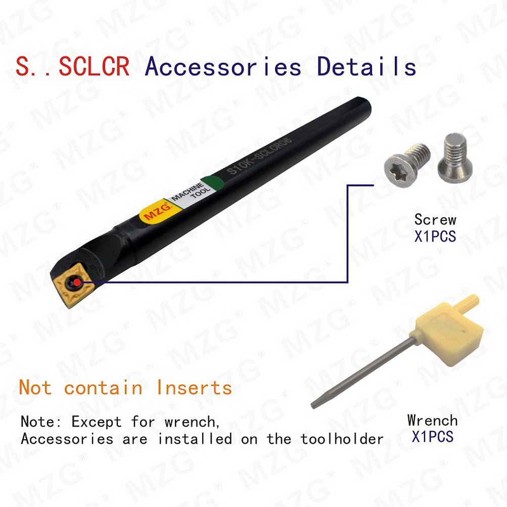 Maifix Factory S Type SCLCR High Precision Metal CNC Lathe Boring Inner Hole Bar Internal Turning Tool Holder