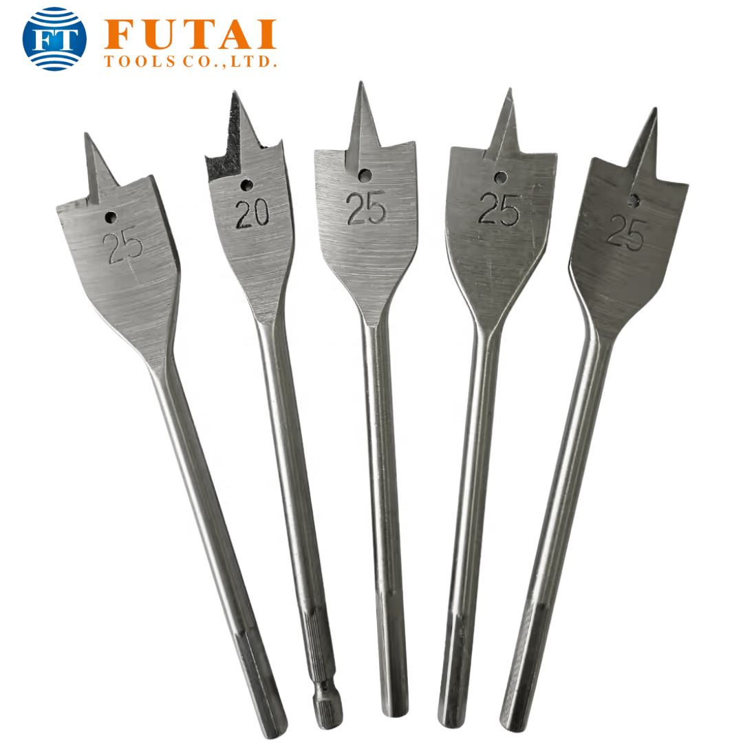 Premium Wood Flat Bits for Fast Clean Drilling Offering Long-Lasting Durability and Precision for All Your Woodworking Projects