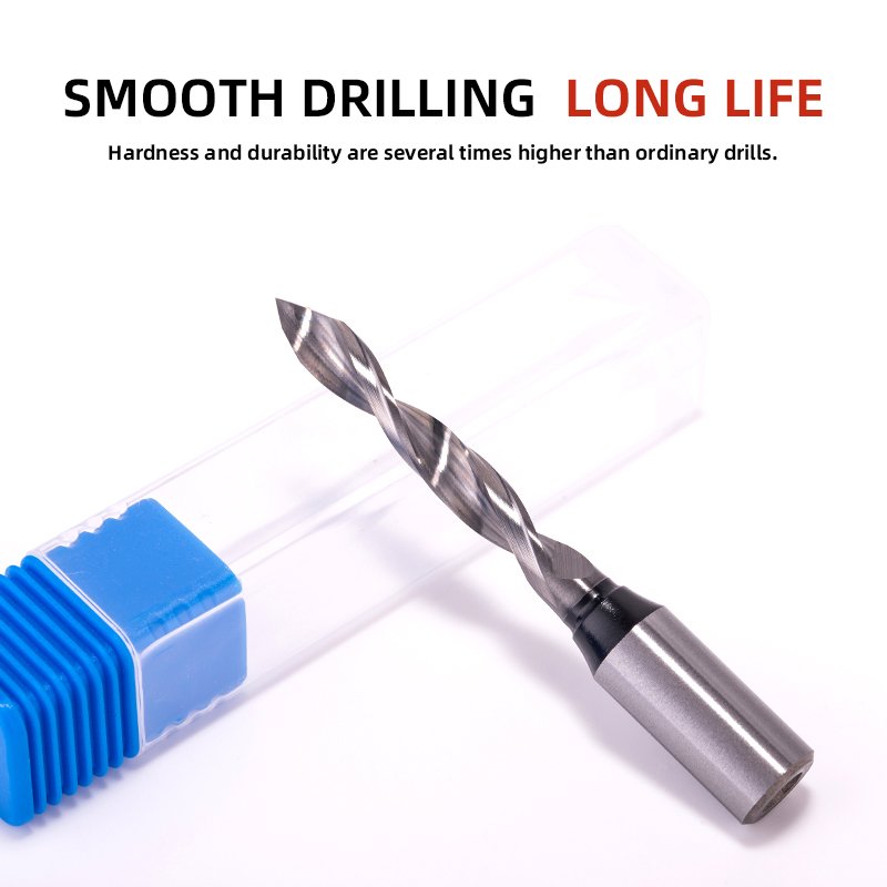 6mm TCT carbide drill bits for hardwood and soft wood openings Woodworking CNC auger bits hole saws dowel pins