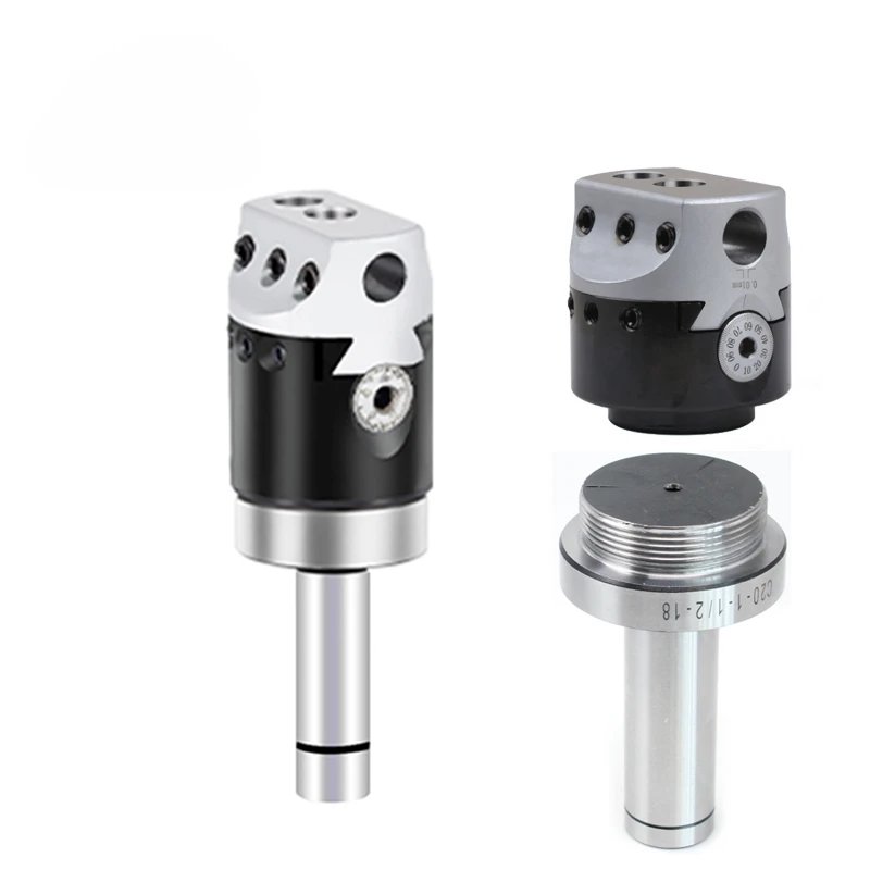 1set 2" 50mm boring head+1pcs Morse holder+9pcs 12mm boring bar for cnc lathe bored boring tool set