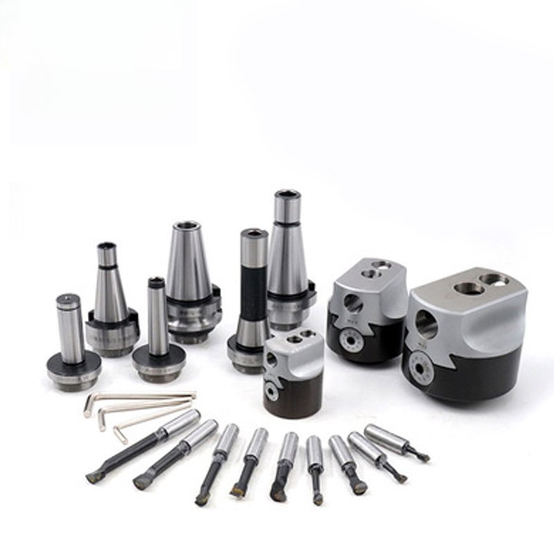 1set 2" 50mm boring head+1pcs Morse holder+9pcs 12mm boring bar for cnc lathe bored boring tool set