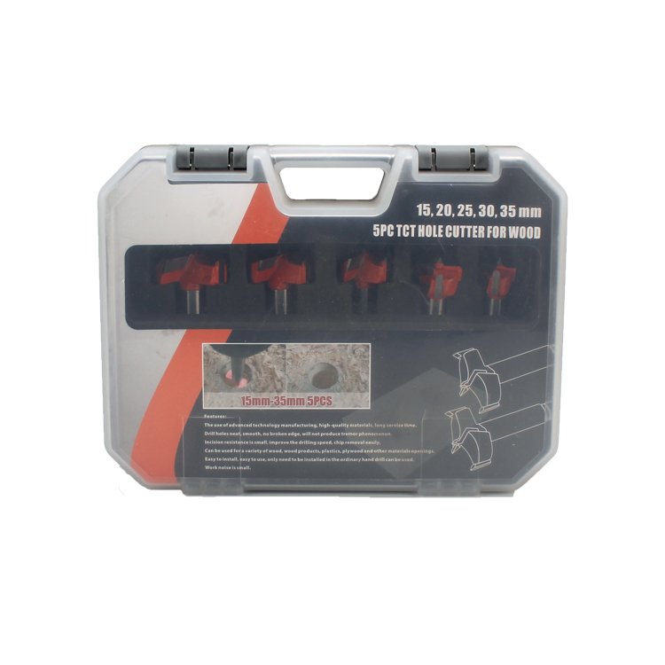 5 PCS 15-35 mm Boring Hole Saw Forstner wood Drill Bits Set For wood working