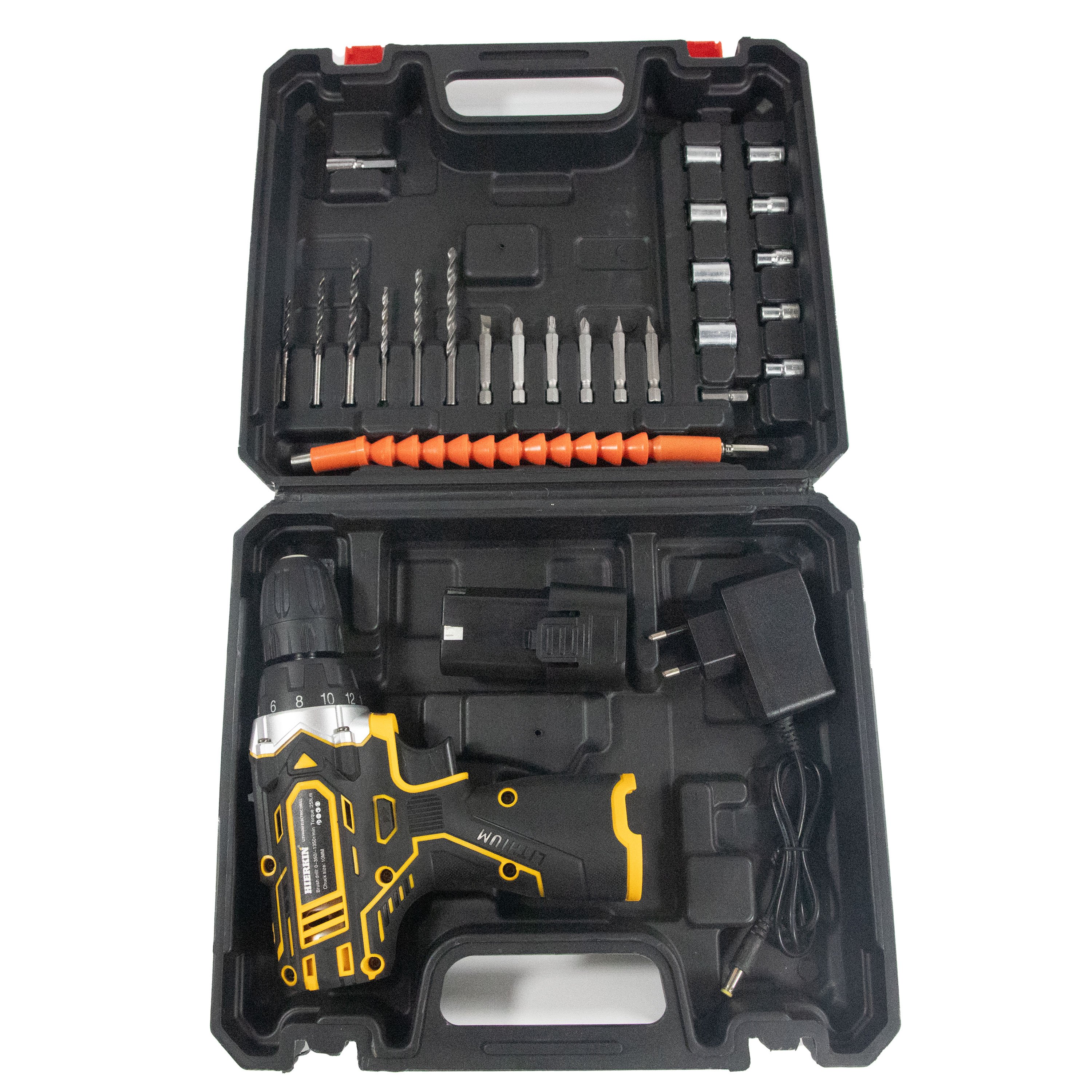 Factory Supply rechargeable batteries multi tool lithium drill ensemble de tournevis drills box sets with tools power drills