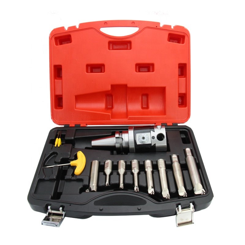 boring Head BT40-NBH2084-8pcs boring Head Set 0.005mm Precision Adjustable boring Head For CNC boring Machine