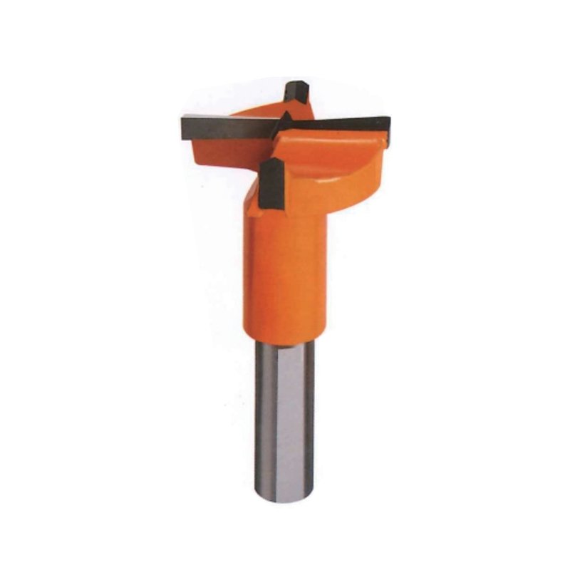 WEIX High-Performance Carbide Tipped Hinge Centre Boring 30mm Cutting Diameter 10x25 Shank Bit for Wood