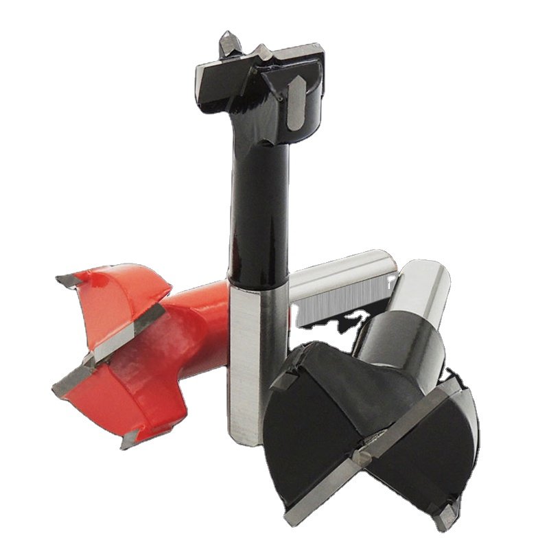 WEIX High-Performance Carbide Tipped Hinge Centre Boring 30mm Cutting Diameter 10x25 Shank Bit for Wood