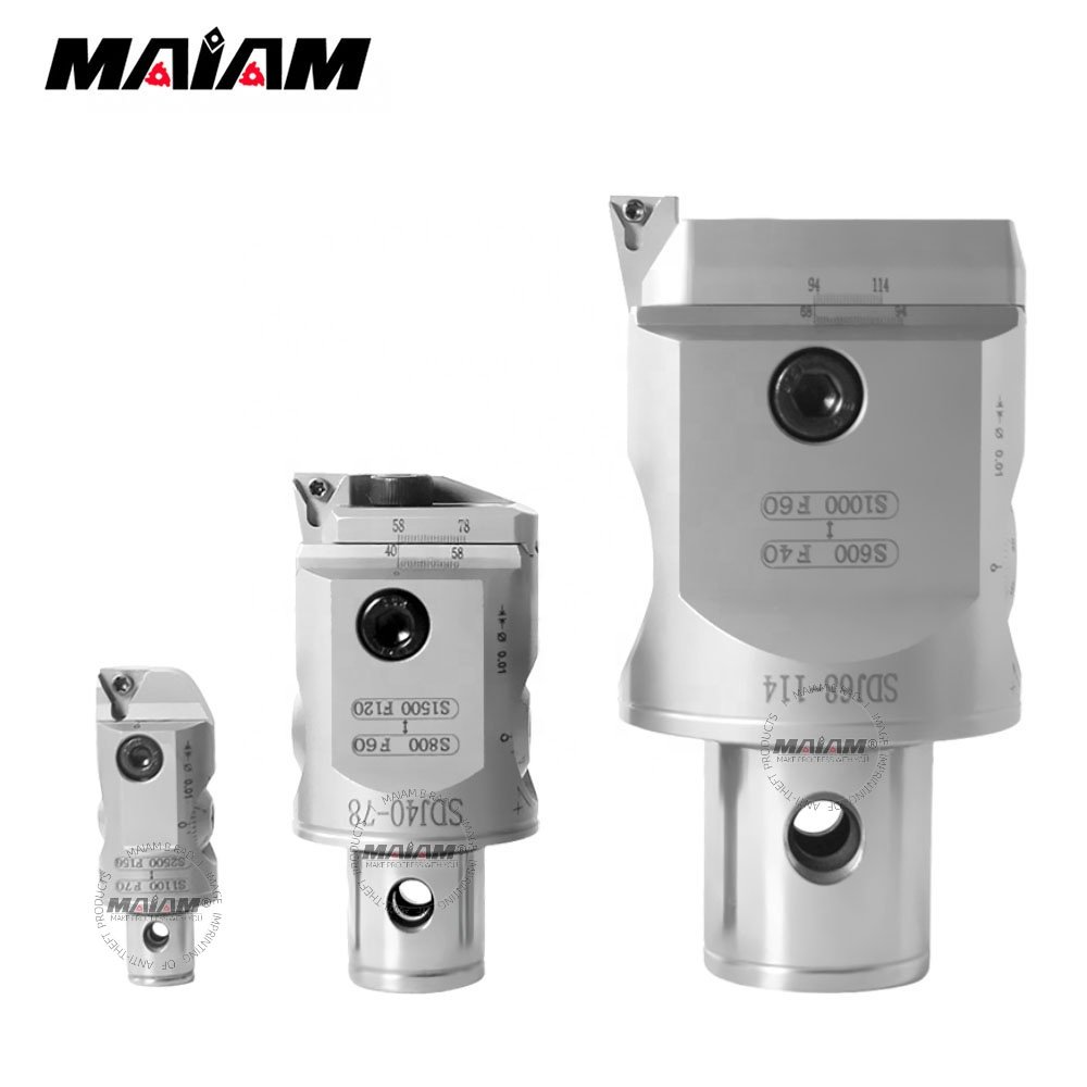 Fine Boring Head SDJ Boring hole 10-160mm Thread EWN SDJ Bore Tools Boring Tool For BT30 BT40 LBK Tool Holder Rod Tuning Head
