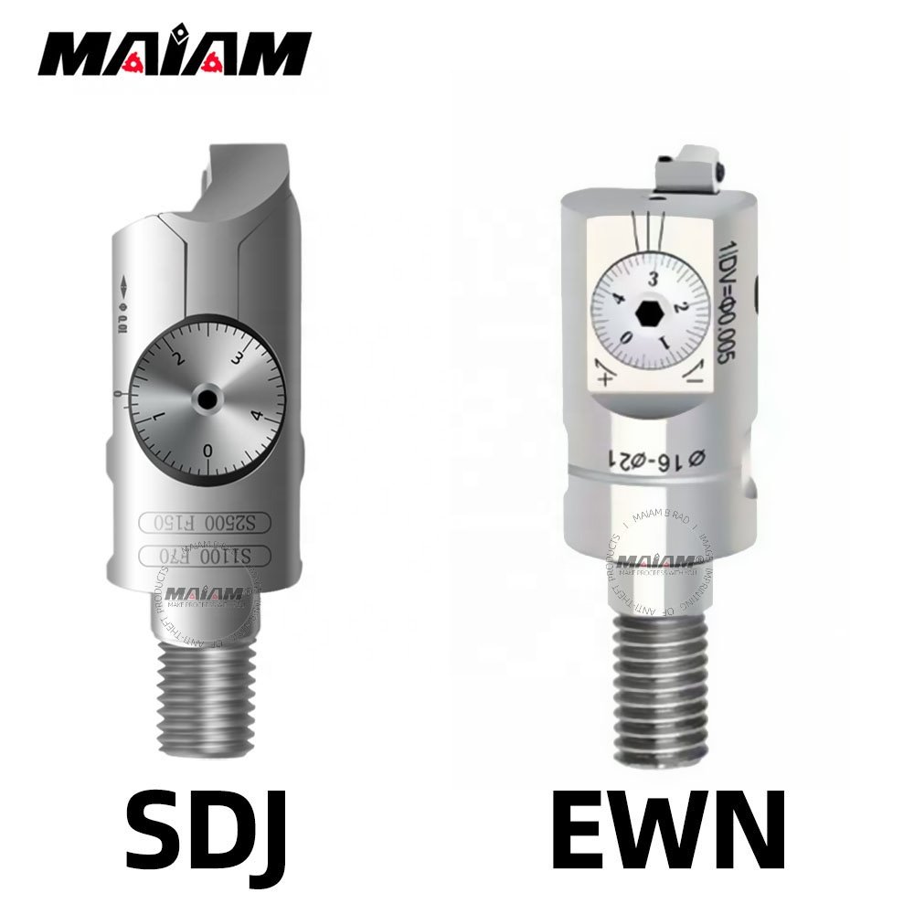 Fine Boring Head SDJ Boring hole 10-160mm Thread EWN SDJ Bore Tools Boring Tool For BT30 BT40 LBK Tool Holder Rod Tuning Head